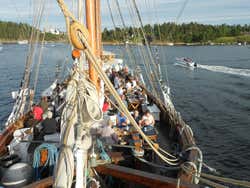 Voilier dans les fjords norvégiens
