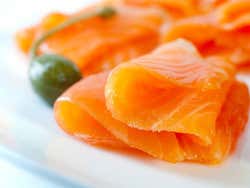 Gastronomie norvégienne, saumon fumé